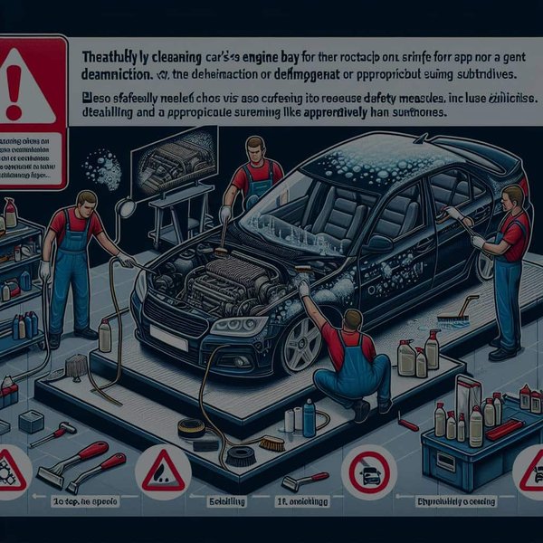 How to Properly Detail Your Car's Engine Bay for Shows?