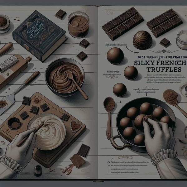 What Are the Best Techniques for Crafting Silky French Chocolate Truffles?